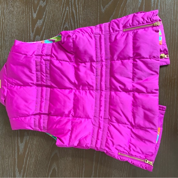Lilly Pulitzer purple puffer vest - Picture 3 of 4